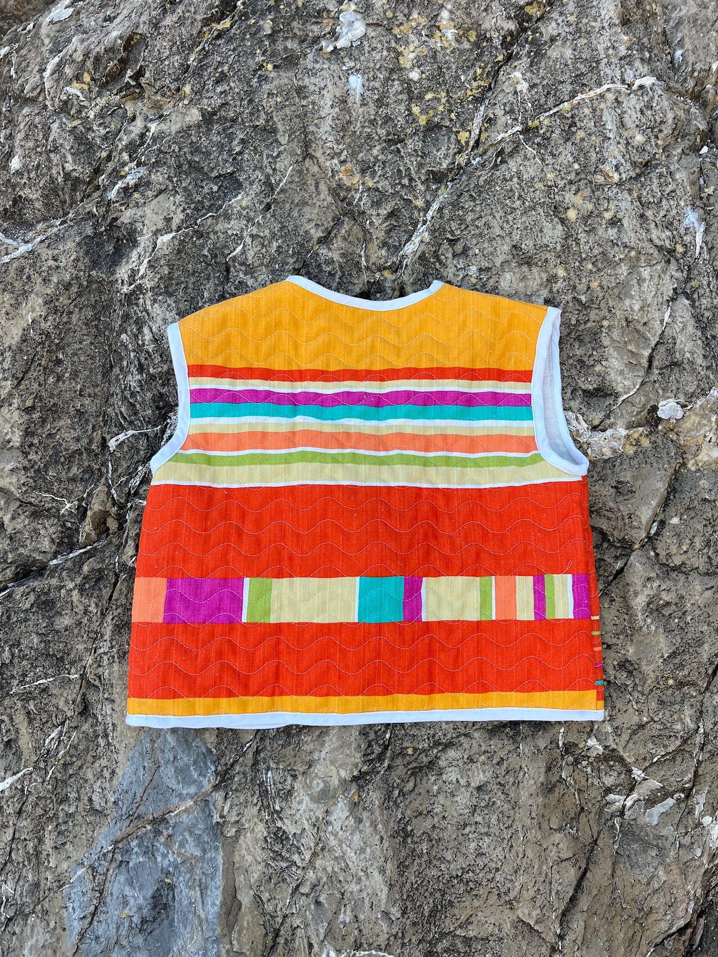 Exclusive Upcycled Vest Collection “cozy as clouds”
