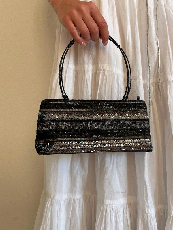 Mini Vintage Beaded Summer Bag