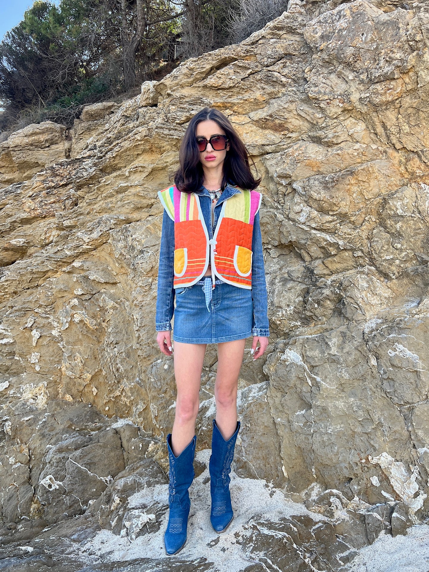 Exclusive Upcycled Vest Collection “cozy as clouds”