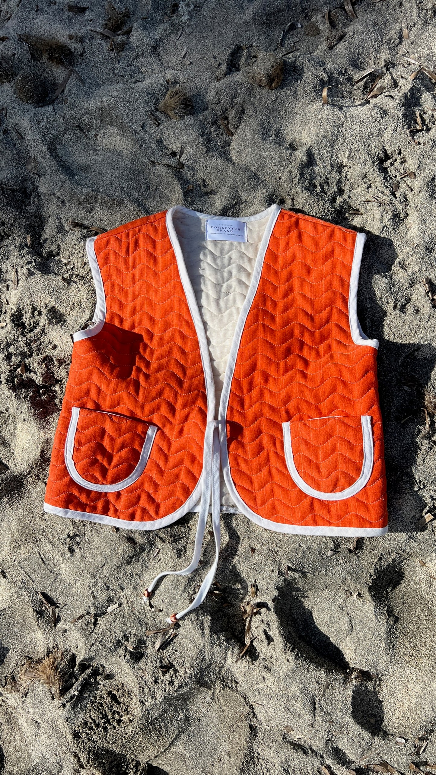 Exclusive Upcycled Vest Collection “cozy as clouds”
