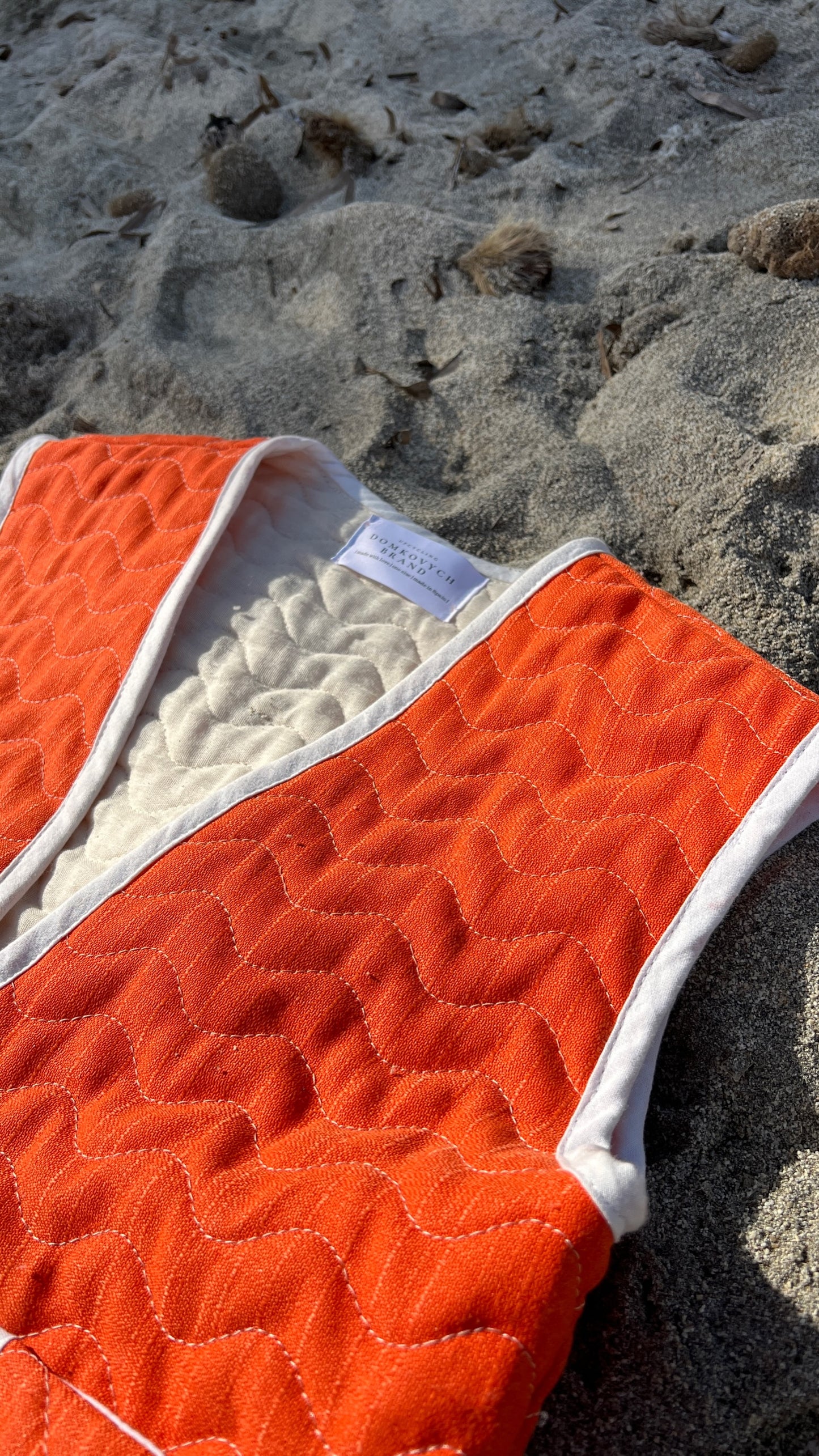 Exclusive Upcycled Vest Collection “cozy as clouds”