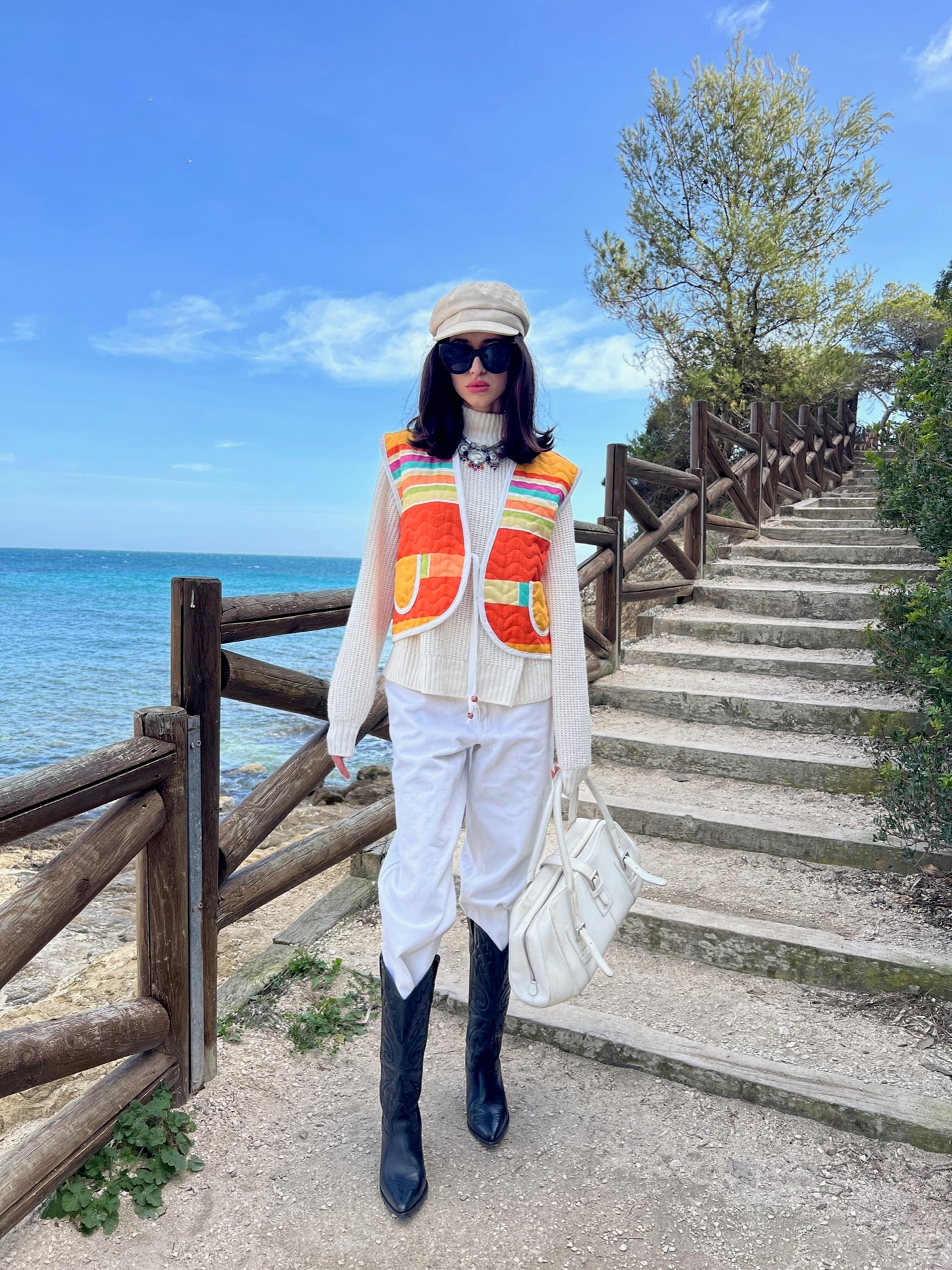 Exclusive Upcycled Vest Collection “cozy as clouds”