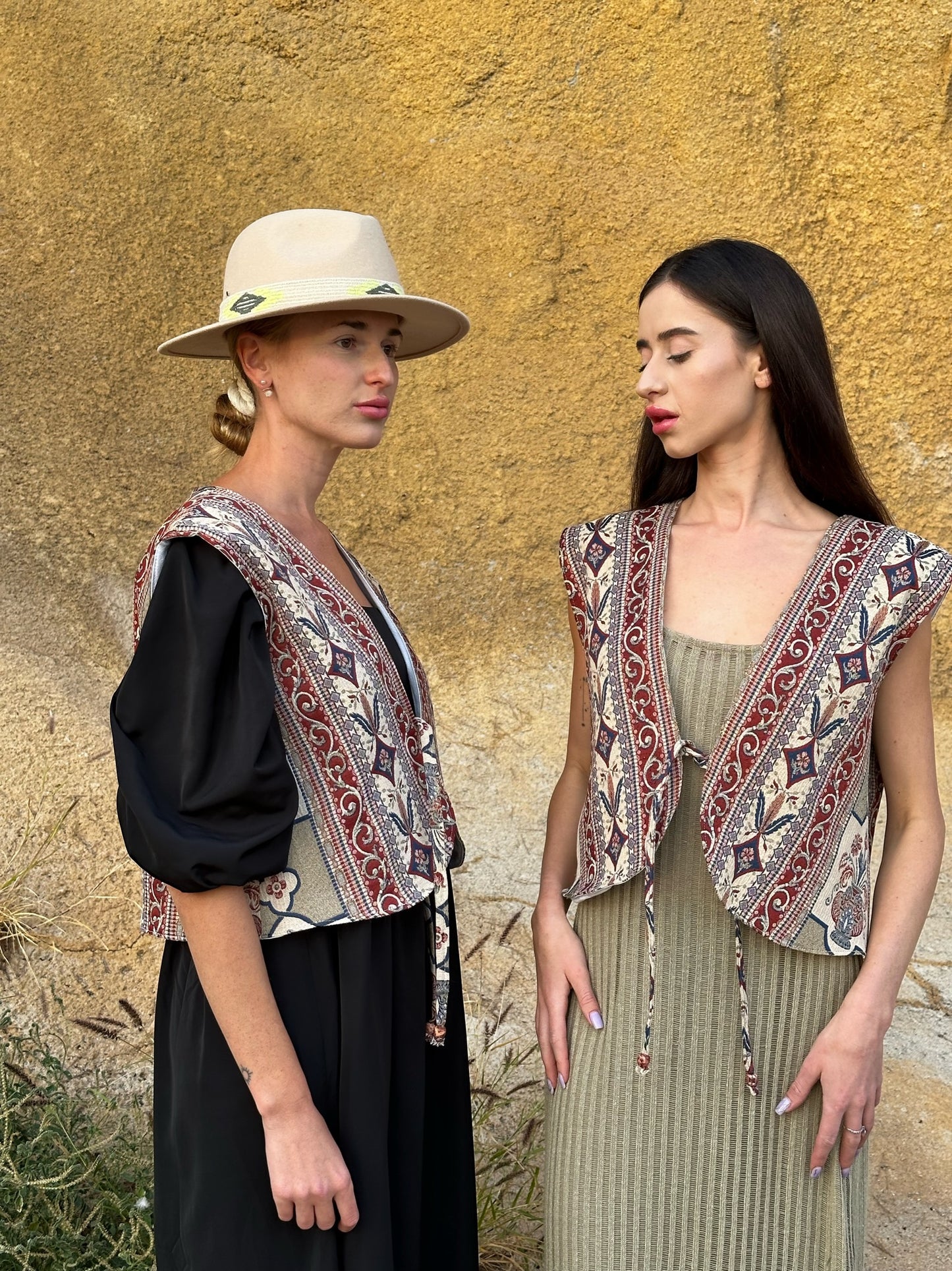 Unique Vest: Elegance of Upcycling with Love for Fashion and the Planet