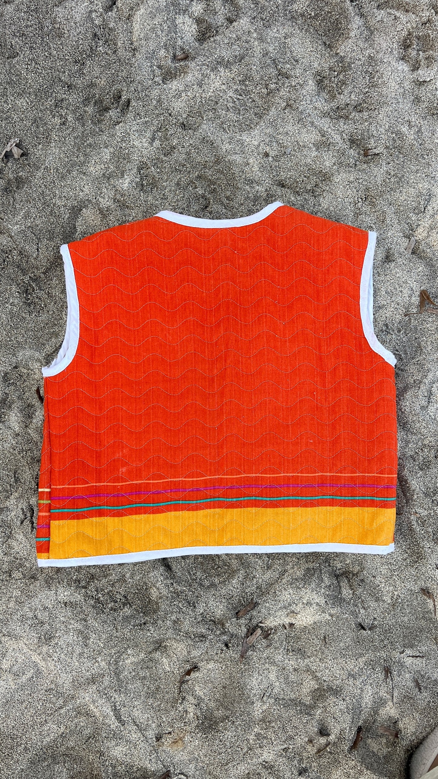 Exclusive Upcycled Vest Collection “cozy as clouds”