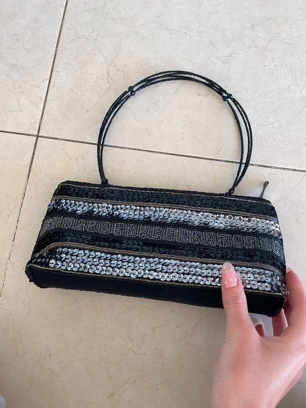 Mini Vintage Beaded Summer Bag