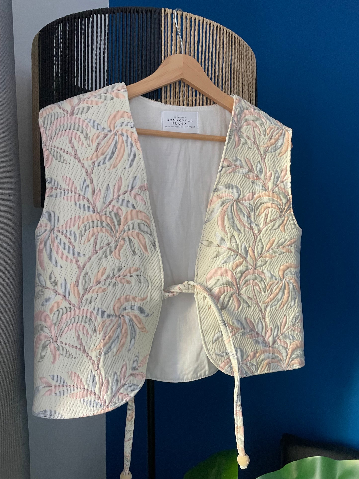 Unique Vests: Artistic Creations from Vintage Fabric, Crafted with Love