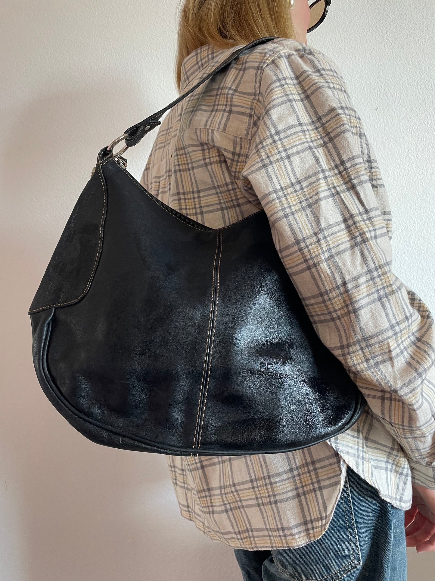 Balenciaga Vintage tore Shoulder Bag