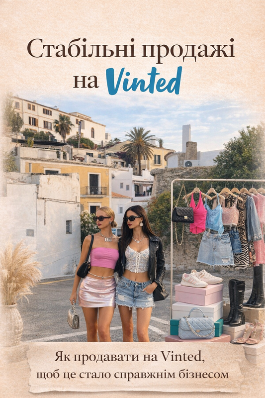 Стабільні продажі на Vinted